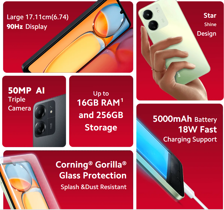 Redmi 13C New Launch : कम कीमत वाला redmi का धांसू फोन जाने कीमत से लेकर स्पेस्फिकेशन तक सब कुछ